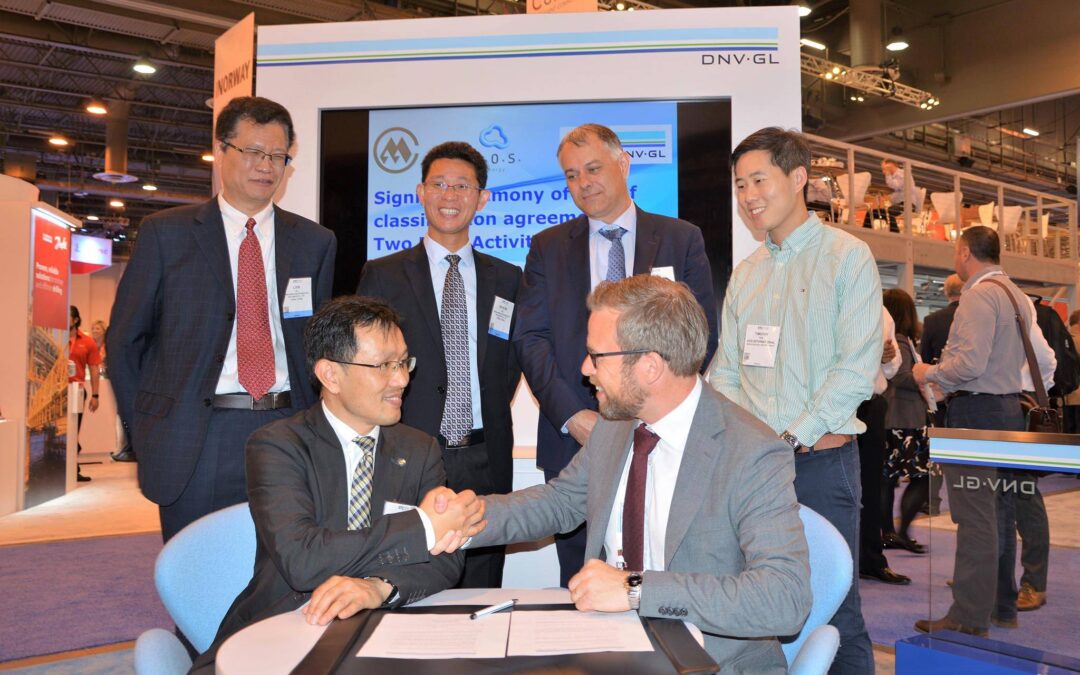 DNV GL at OTC: CMHI and DNV GL ink LoI for two multi-activity jack-ups